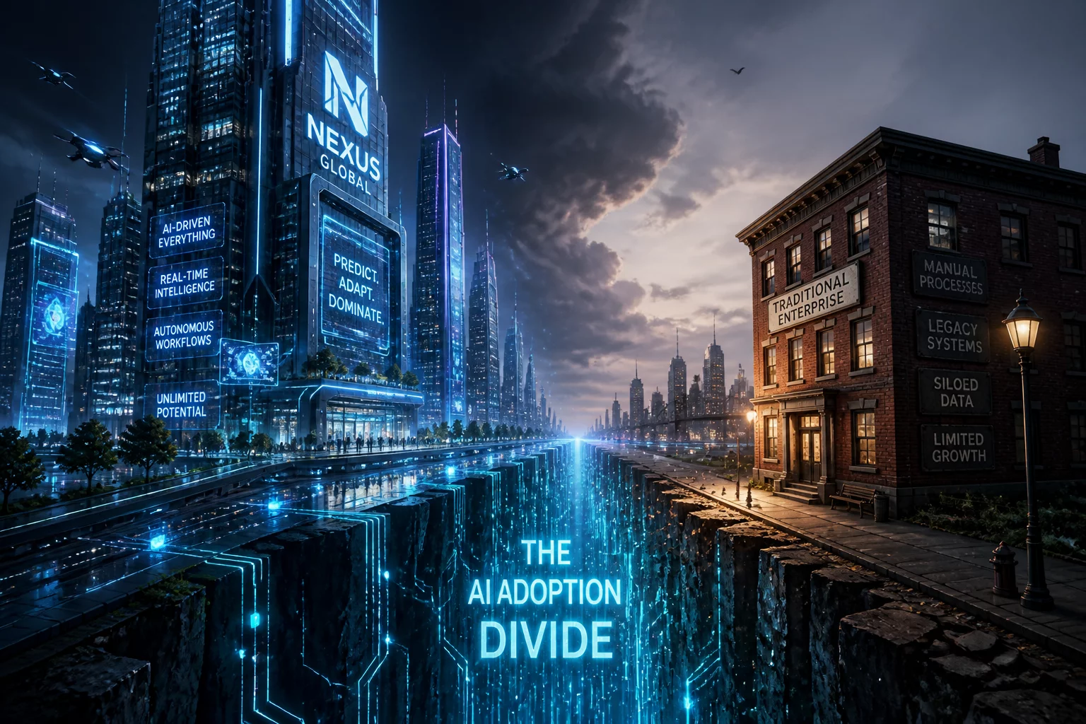 McKinsey Survey Reveals Widening Enterprise-SMB AI Adoption Divide