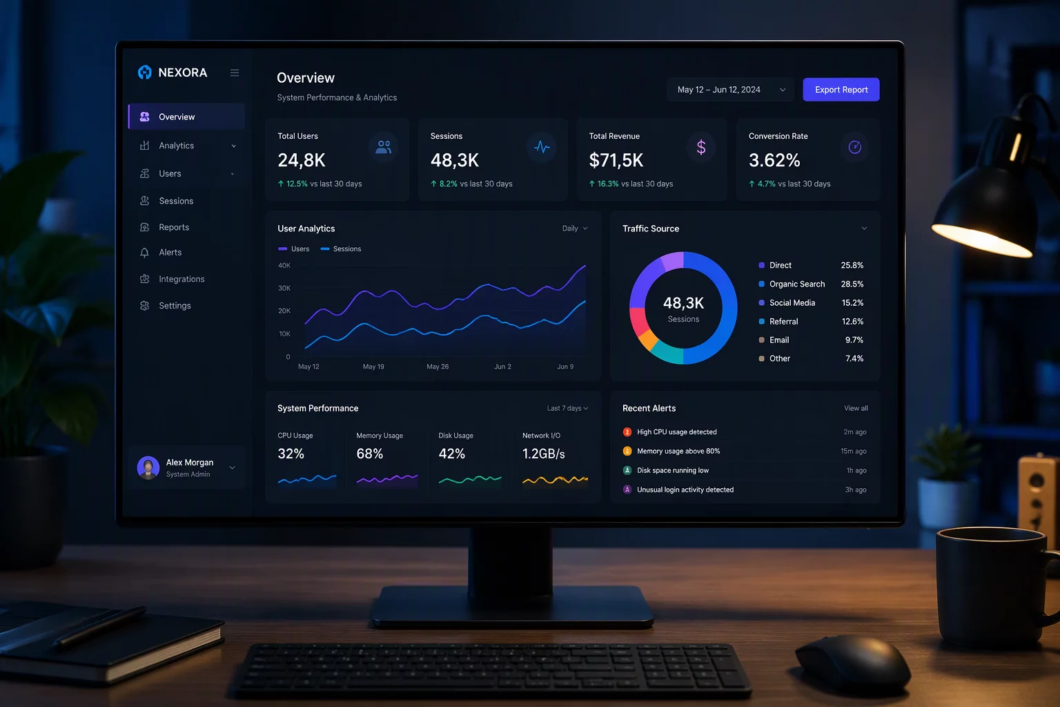 Obsiblan Core interface